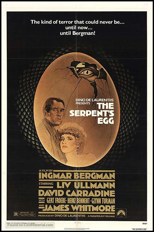 The Serpent&#039;s Egg - Movie Poster