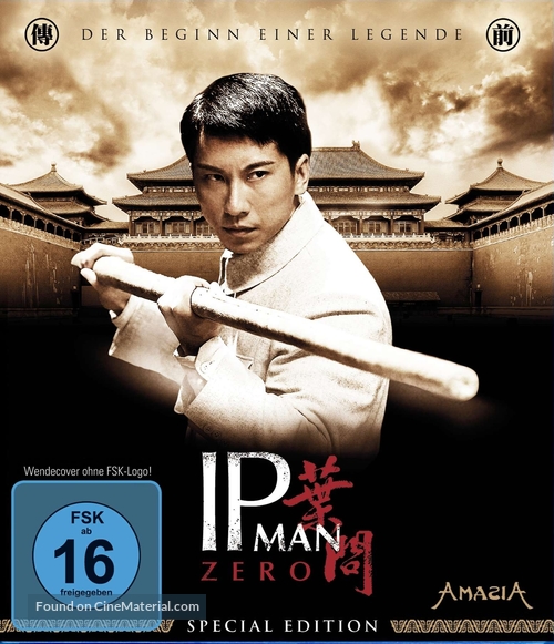 Yip Man chin chyun - German Blu-Ray movie cover