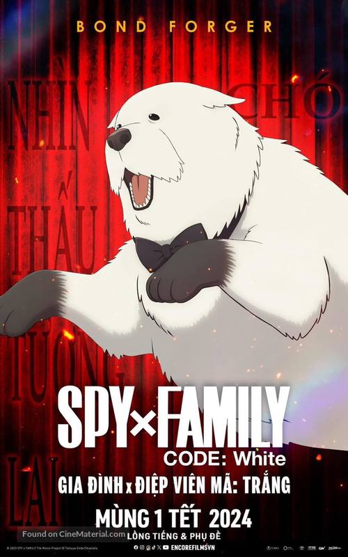 Gekijoban Spy x Family Code: White - Vietnamese Movie Poster