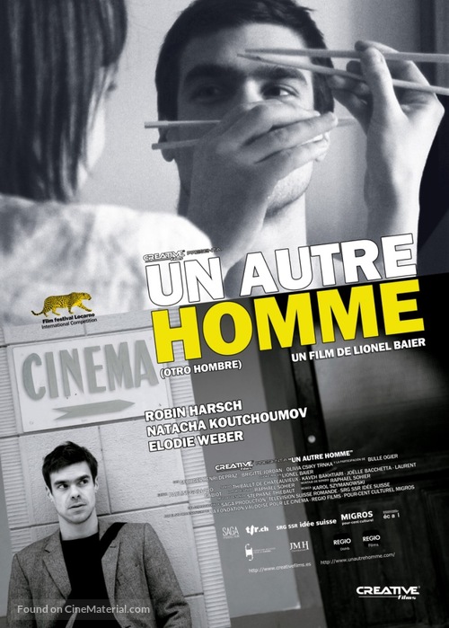 Un autre homme - Spanish Movie Poster