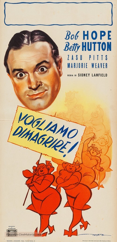 Let&#039;s Face It - Italian Movie Poster