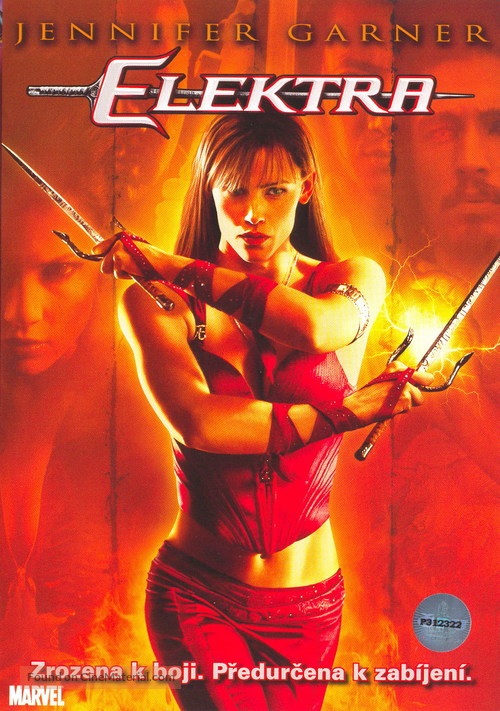 Elektra - Czech DVD movie cover