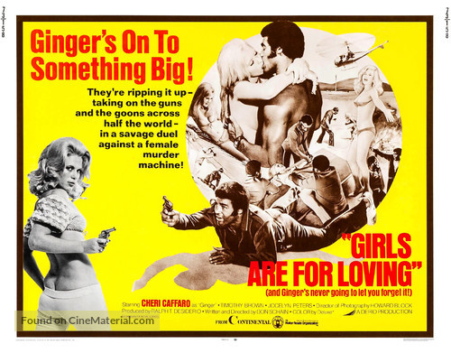 Girls Are for Loving - Movie Poster
