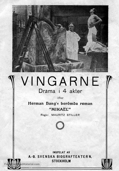 Vingarne - Swedish Movie Poster