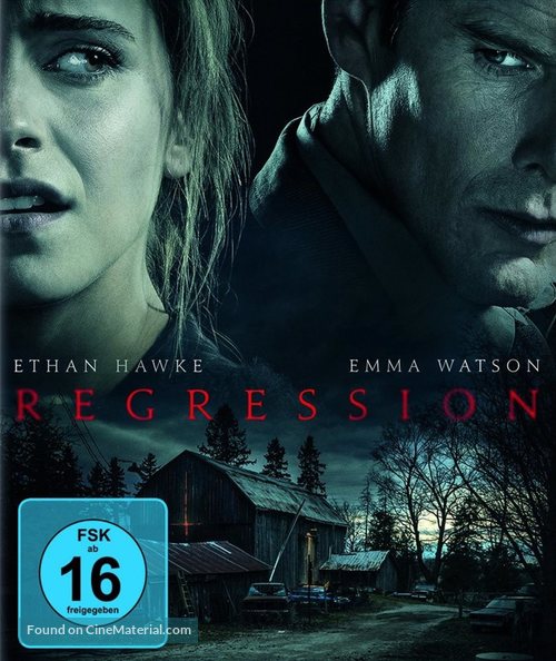 Regression - German Blu-Ray movie cover