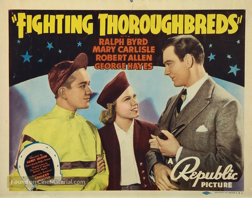 Fighting Thoroughbreds - Movie Poster