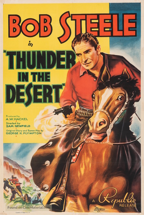 Thunder in the Desert - Movie Poster