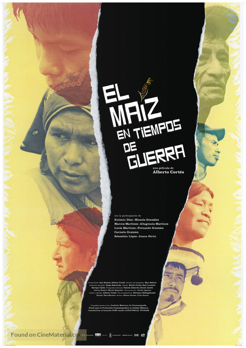 Maize in Time of War - Mexican Movie Poster