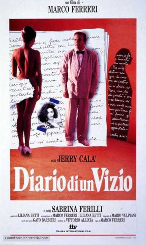 Diario di un vizio - Italian Movie Poster