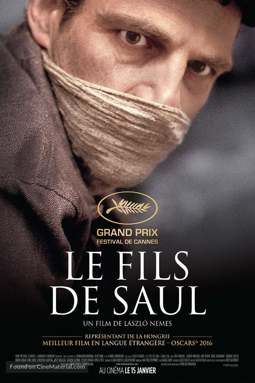 Saul fia - Canadian Movie Poster