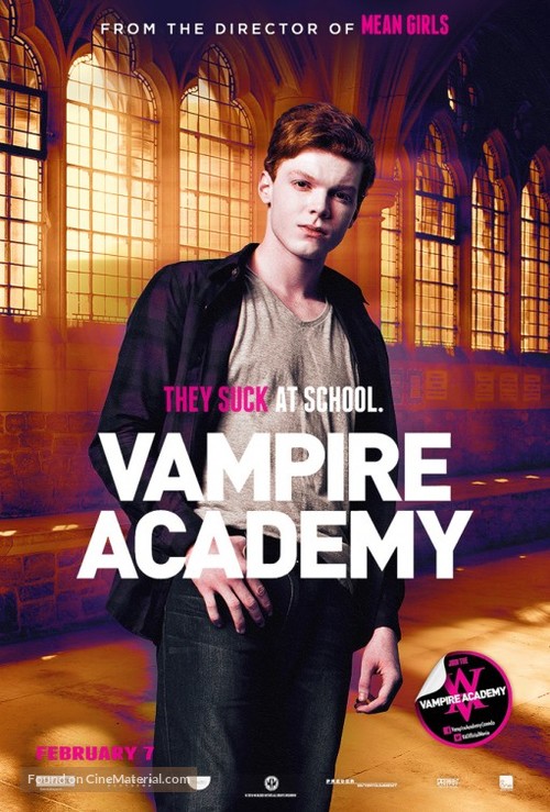 Vampire Academy - Canadian Theatrical movie poster