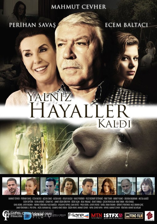 Yalniz Hayaller Kaldi - Turkish Movie Poster