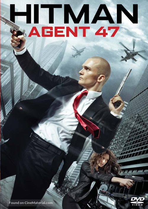 Hitman: Agent 47 - Czech DVD movie cover