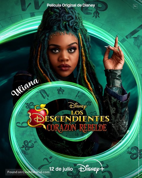 Descendants: The Rise of Red - Spanish Movie Poster