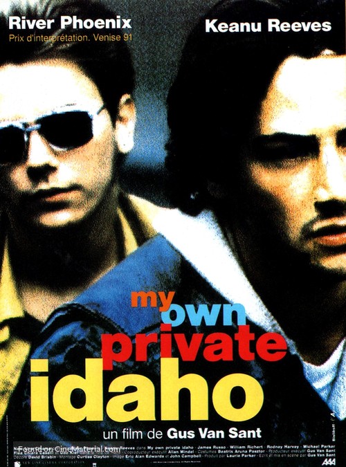 My Own Private Idaho - French Movie Poster