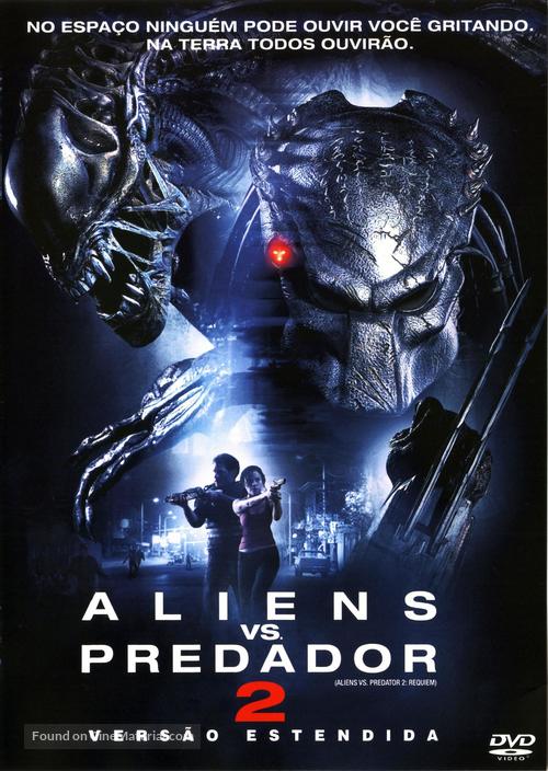 AVPR: Aliens vs Predator - Requiem - Brazilian DVD movie cover