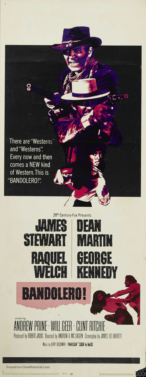 Bandolero! - Movie Poster