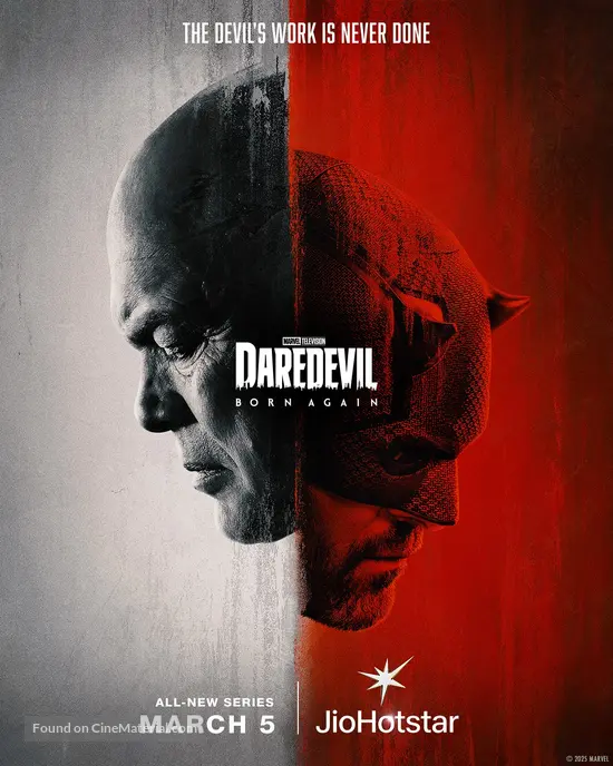 &quot;Daredevil: Born Again&quot; - Indian Movie Poster