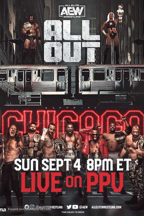 All Elite Wrestling: All Out - Movie Poster