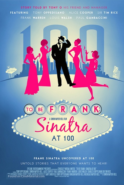 To Be Frank, Sinatra at 100 - British Movie Poster