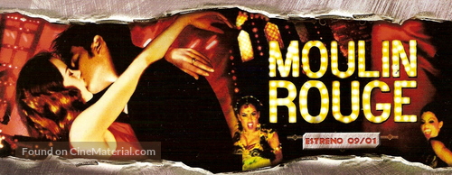 Moulin Rouge - Argentinian Teaser movie poster