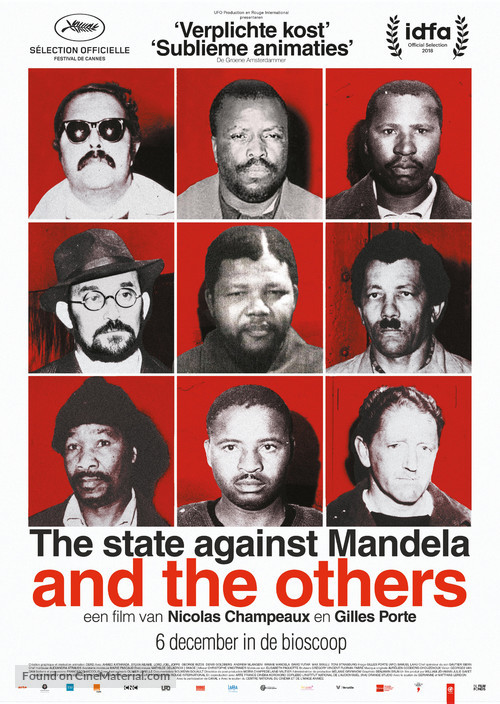 The State Against Mandela and the Others - Dutch Movie Poster