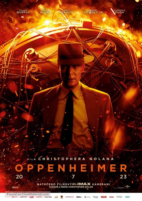 Oppenheimer - Czech Movie Poster