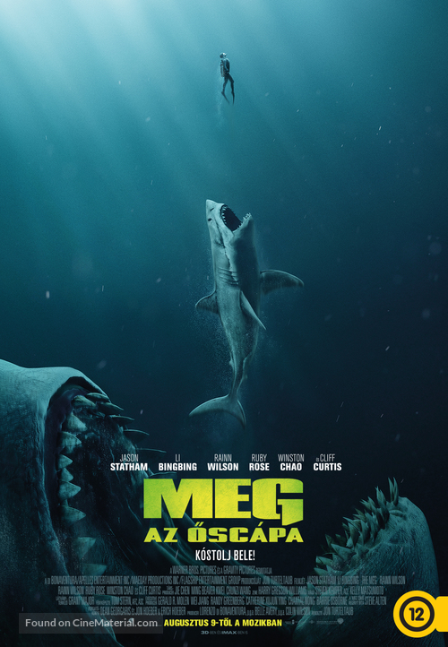 The Meg - Hungarian Movie Poster