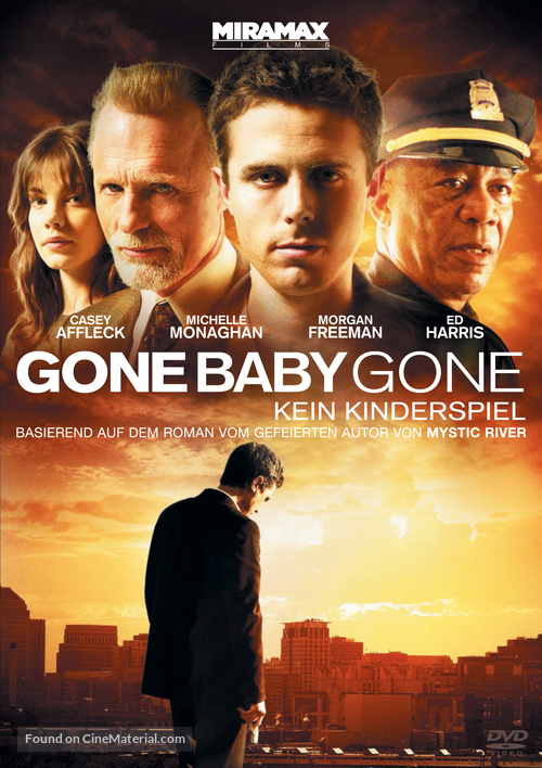 Gone Baby Gone - German DVD movie cover