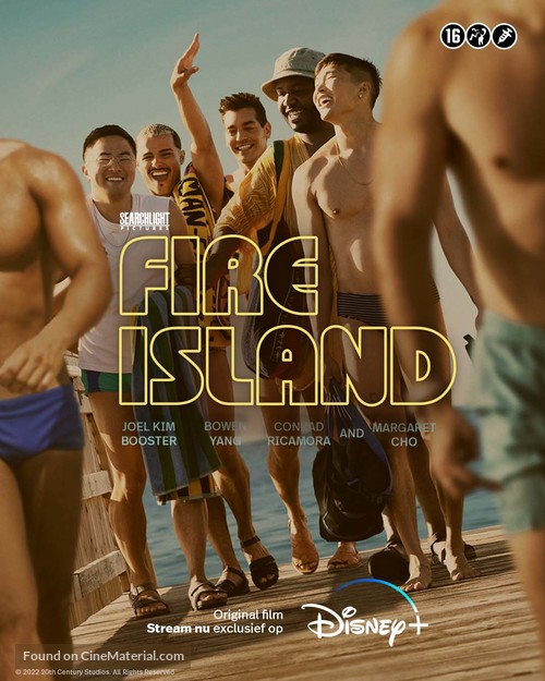 Fire Island - Dutch Movie Poster