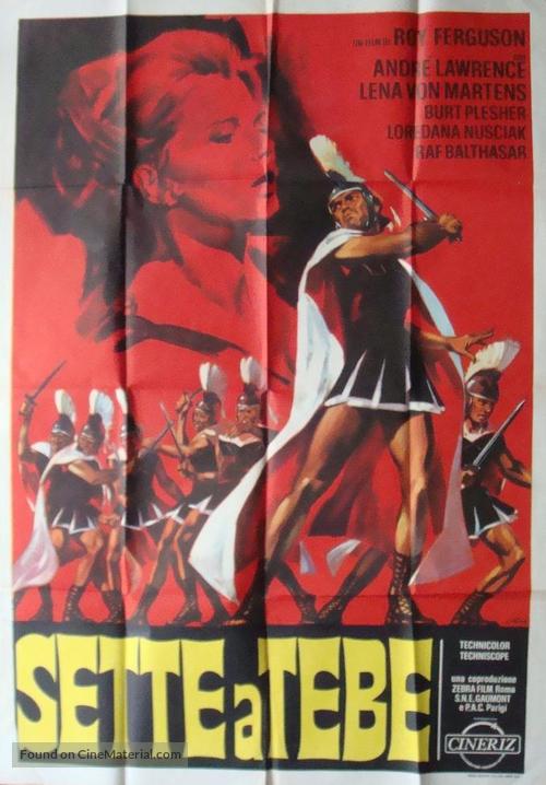 Sette a Tebe - Italian Movie Poster