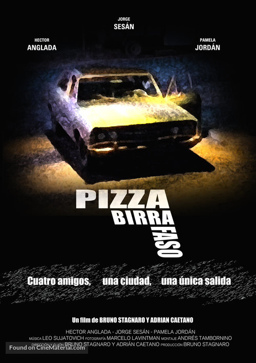 Pizza, birra, faso - Argentinian Movie Poster