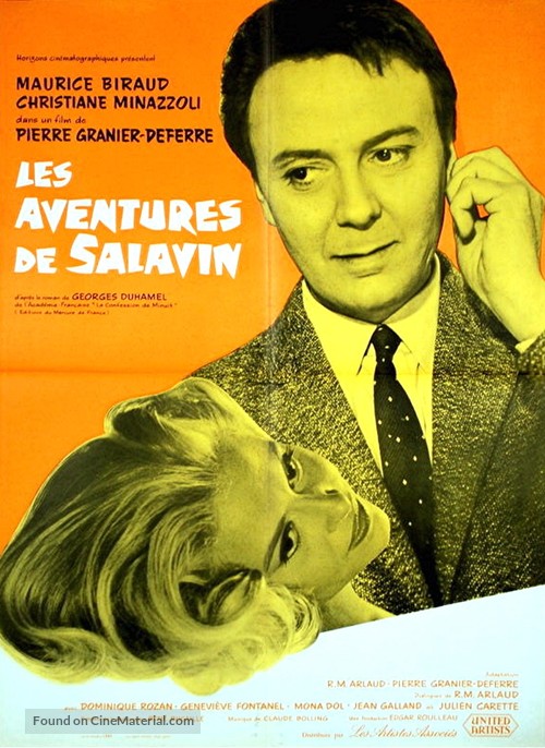 Les aventures de Salavin - French Movie Poster