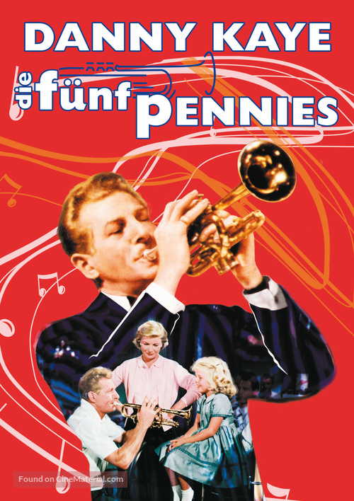 The Five Pennies - German DVD movie cover