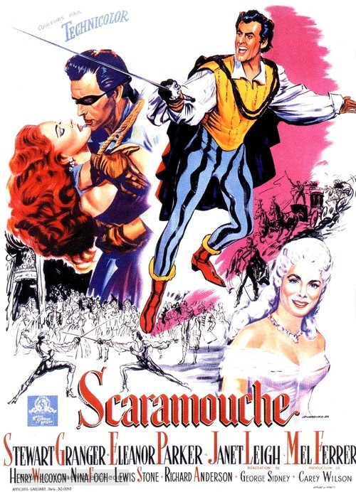 Scaramouche - French Movie Poster
