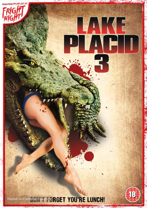 Lake Placid 3 - British Movie Cover