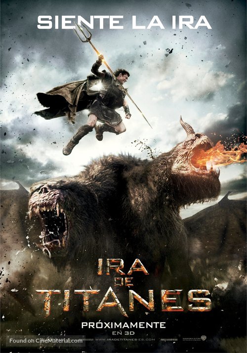 Wrath of the Titans - Spanish Movie Poster