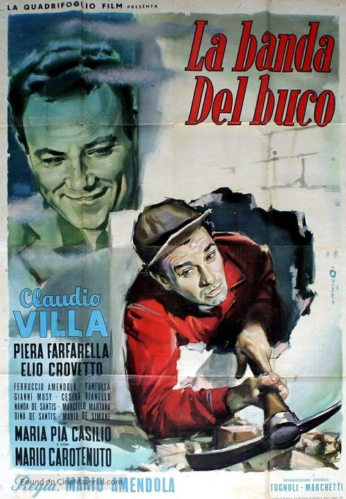 La banda del buco - Italian Movie Poster