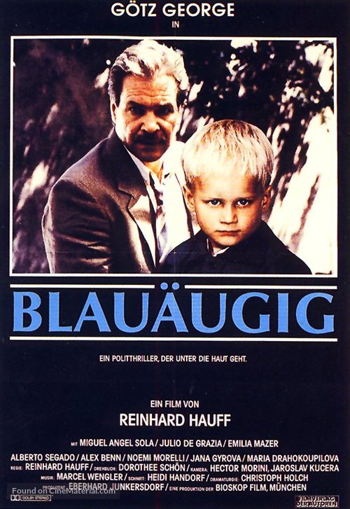 Blau&auml;ugig - German Movie Poster