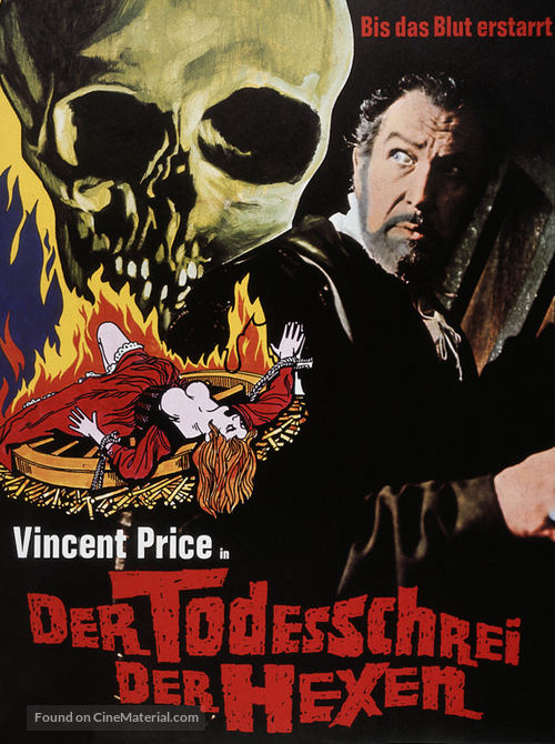 Cry of the Banshee - German Movie Poster