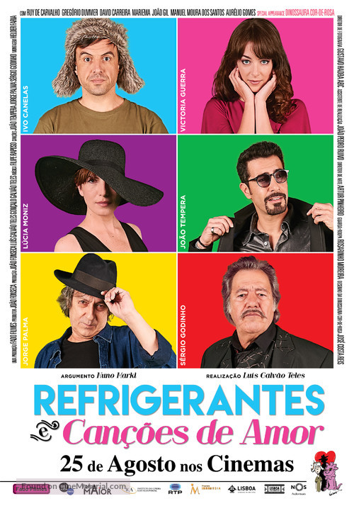 Refrigerantes e Can&ccedil;&otilde;es de Amor - Portuguese Movie Poster