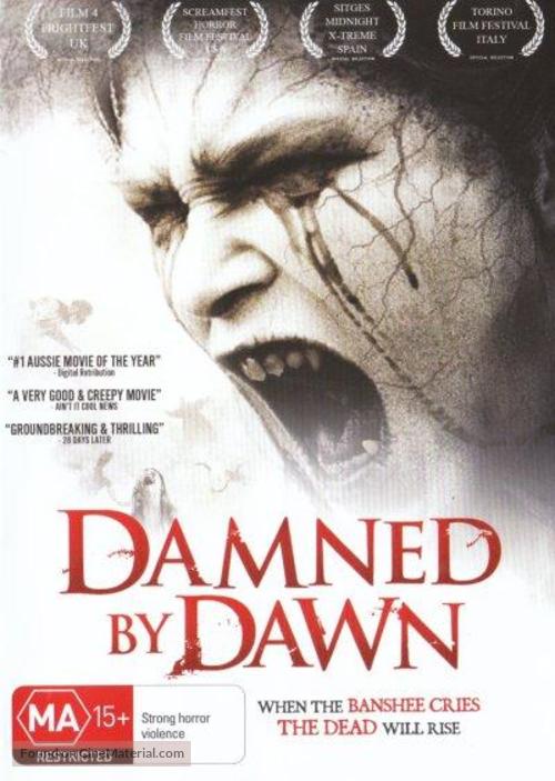 Damned by Dawn - Australian DVD movie cover