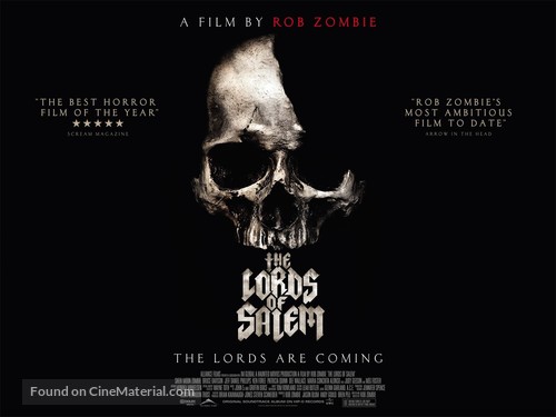 The Lords of Salem - British Movie Poster