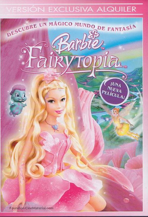 Barbie: Fairytopia - Spanish DVD movie cover