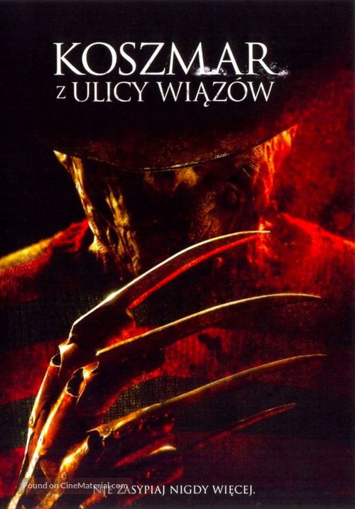 A Nightmare on Elm Street - Polish DVD movie cover