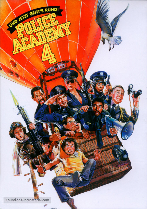 Police Academy 4: Citizens on Patrol - German Movie Cover