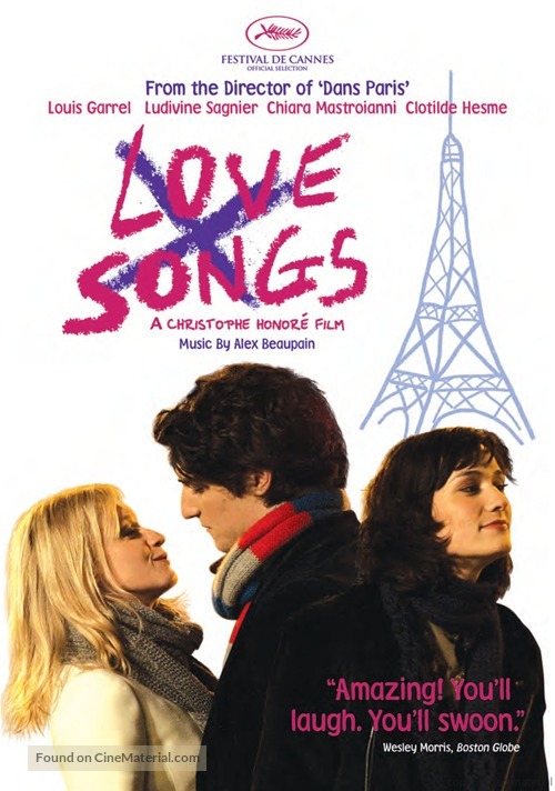 Les chansons d&#039;amour - DVD movie cover