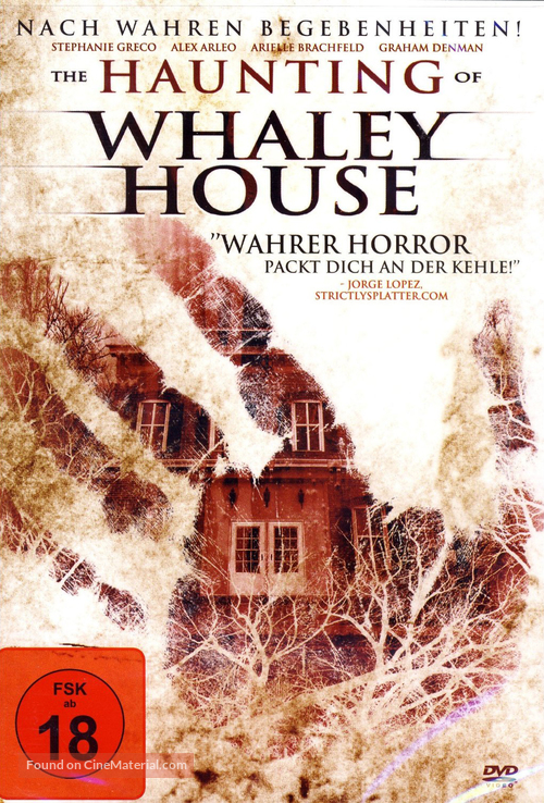 The Haunting of Whaley House - German DVD movie cover
