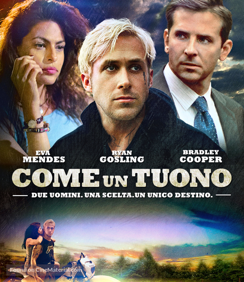 The Place Beyond the Pines - Italian Blu-Ray movie cover