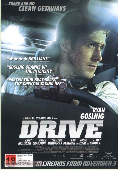 Drive - New Zealand Movie Poster
